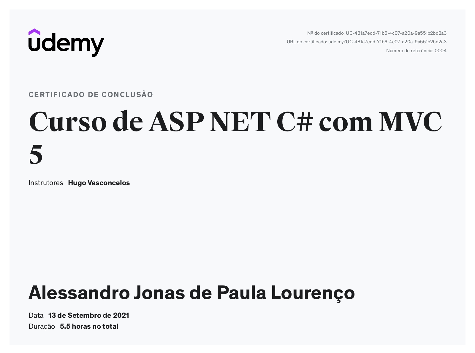 ASP NET C# com MVC 5