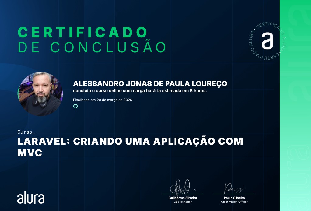 Laravel - Criando uma aplicação com MVC