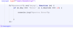 Keypress Enter